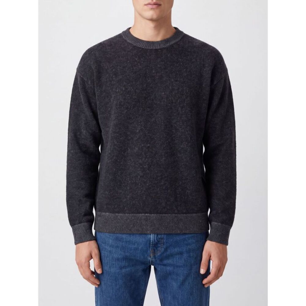 Roberto Collina Men Long-Sleeved Merino Wool Crew-Neck Jumper Roberto Collina